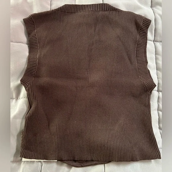 Rib knit tank top - Picture 7 of 9